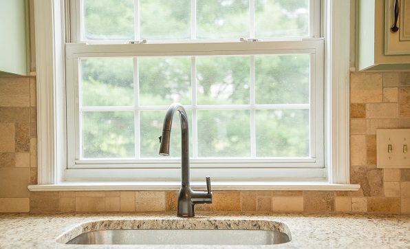 sink tile detail